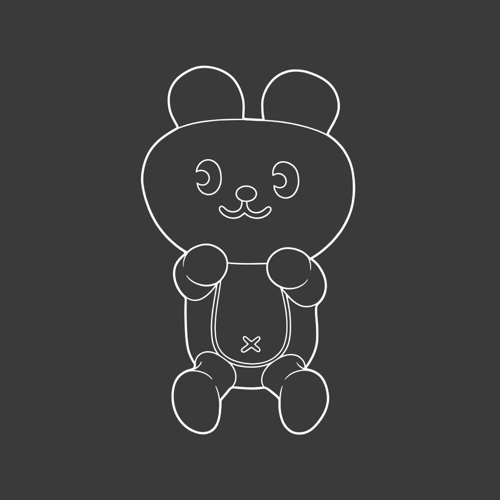 KAGOKKUMA Line Art