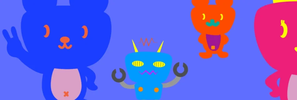 KAGOXのキャラクターカゴックマくん。カゴとクマのキャラクター