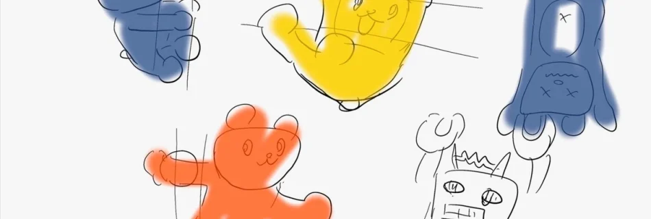 KAGOXのキャラクターカゴックマくん。カゴとクマのキャラクター